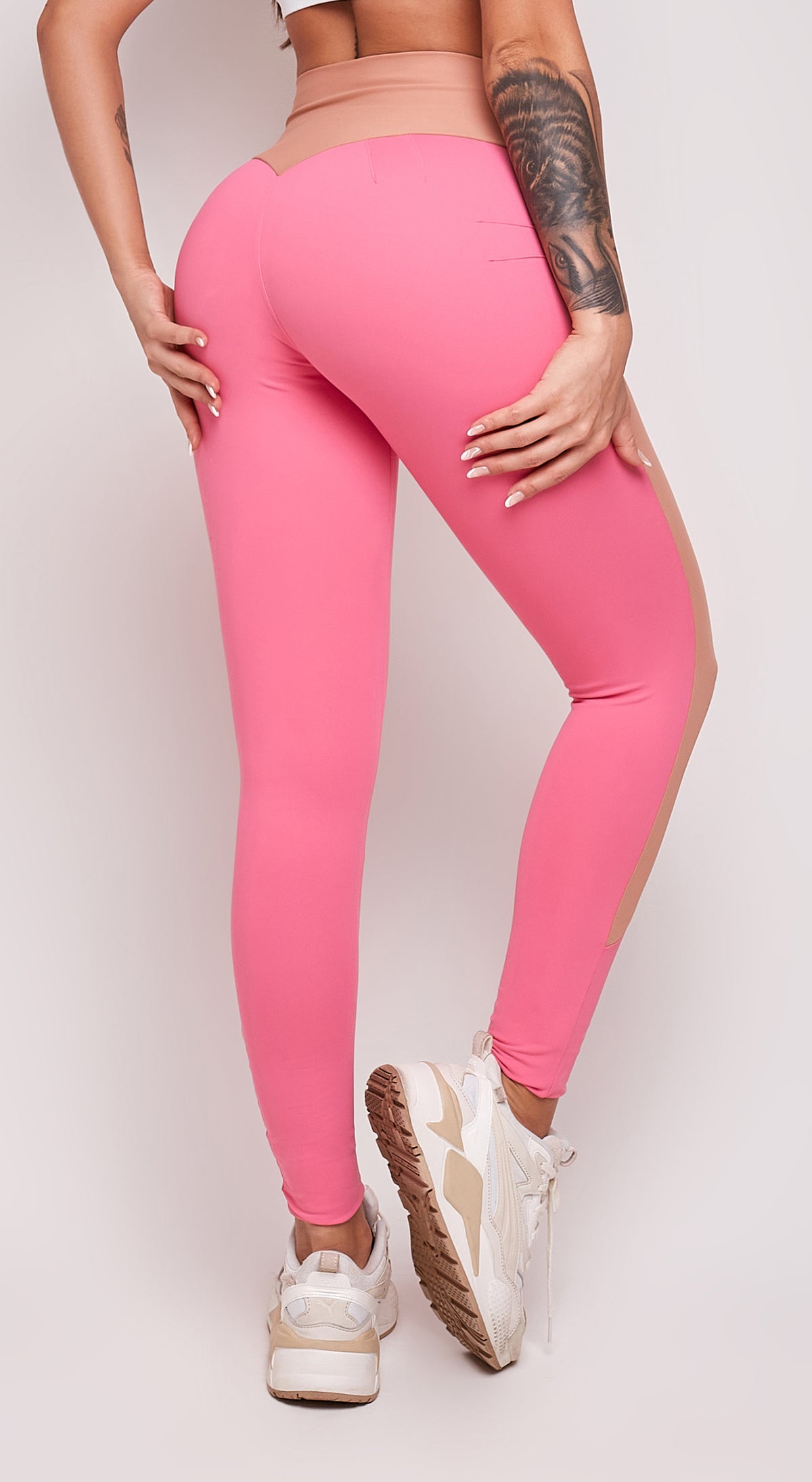 Focus Legging - Barbie Pink