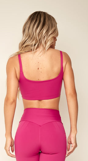 Solid Colors Bra - Pink