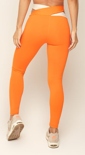 Gymshark Training Cropped Leggings - Orange | Gymshark