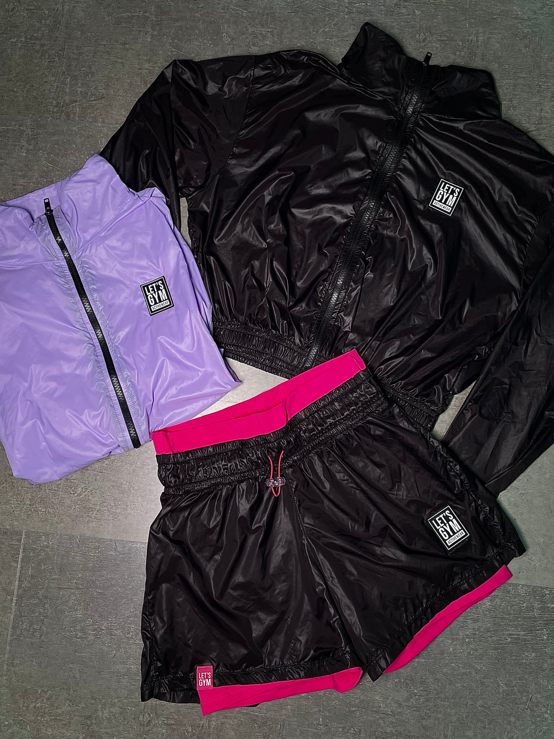 Notion Shorts - Black & Pink