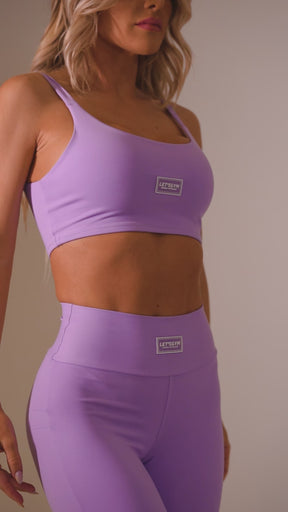 Solid Colors Bra - Lilac