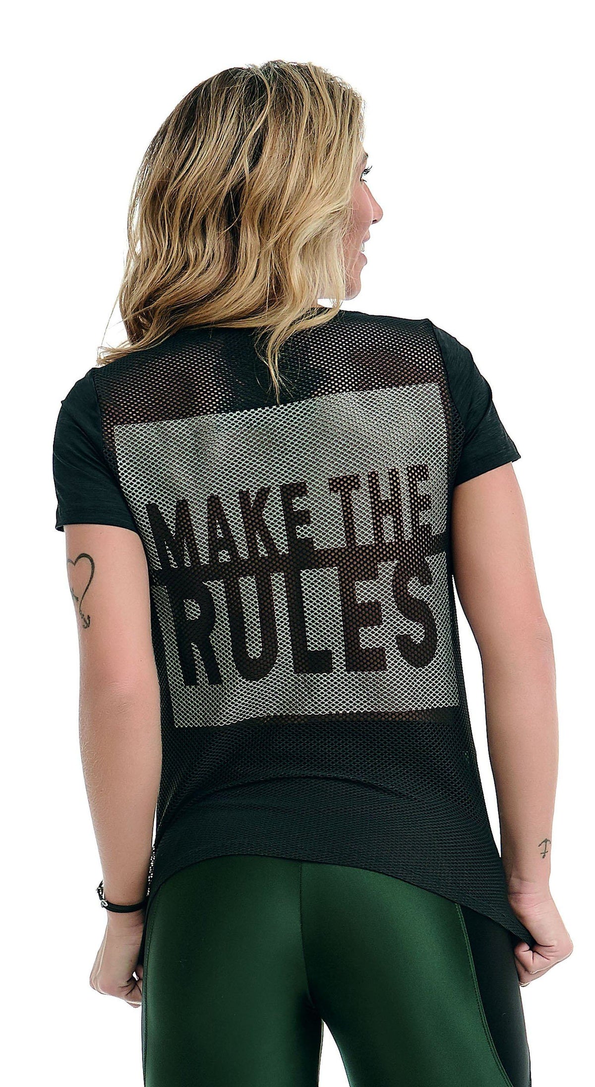 Make The Rules T-Shirt - Black