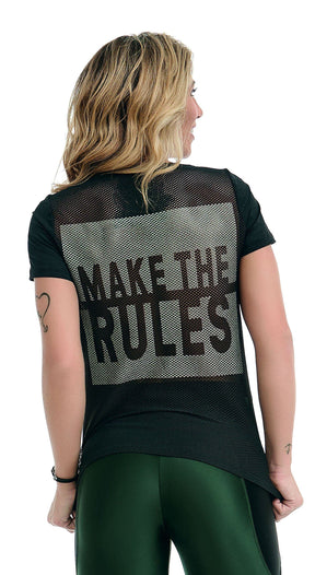 Make The Rules T-Shirt - Black