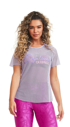 T-Shirt Cajulover - Lilac