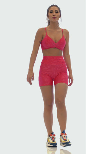 Workout Shorts Exclusive - Neon Pink