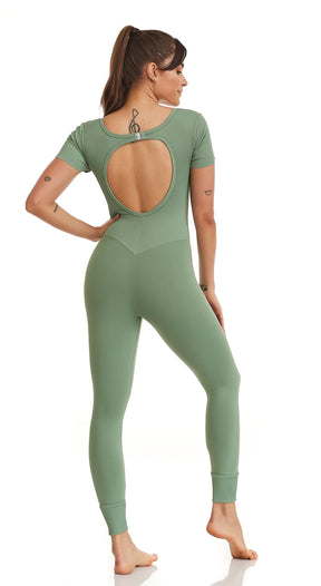 Delicacy Jumpsuit - Rosemary Green