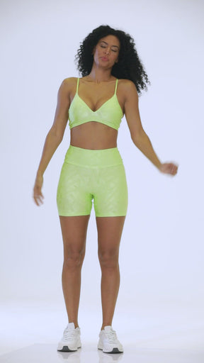 Workout Shorts Exclusive - Citrus Green