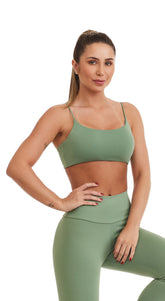 Classic Sportive Top - Green Rosemary