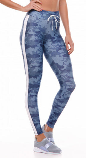 Legging - Booty Up Camo Jeans Print
