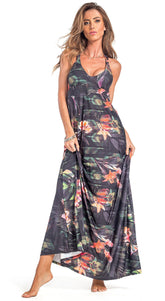Brazilian Dress Cover Up - Floral Jeriba