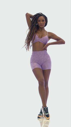 Workout Shorts Exclusive - Lilac